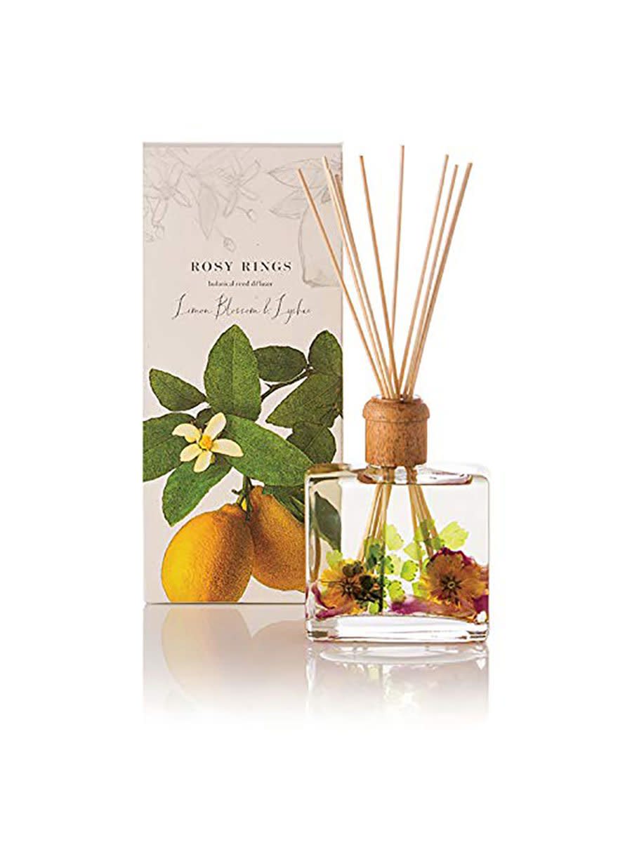 For the Scent Appreciator: Lemon Blossom & Lychee Botanical Reed Diffuser