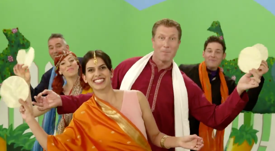 the wiggles indian papadum song