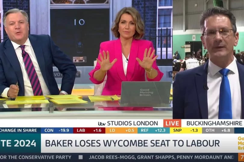 Tory MP Steve Baker clashed with George Osborne