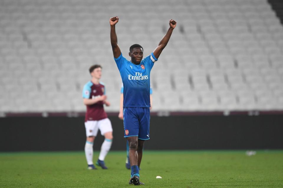 Signed | Dasilva has penned a long-term deal at Brentford: Arsenal FC via Getty Images