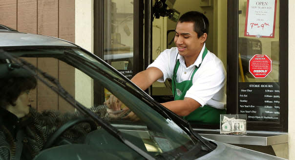 Starbucks customers in Nevada are in the holiday spirit