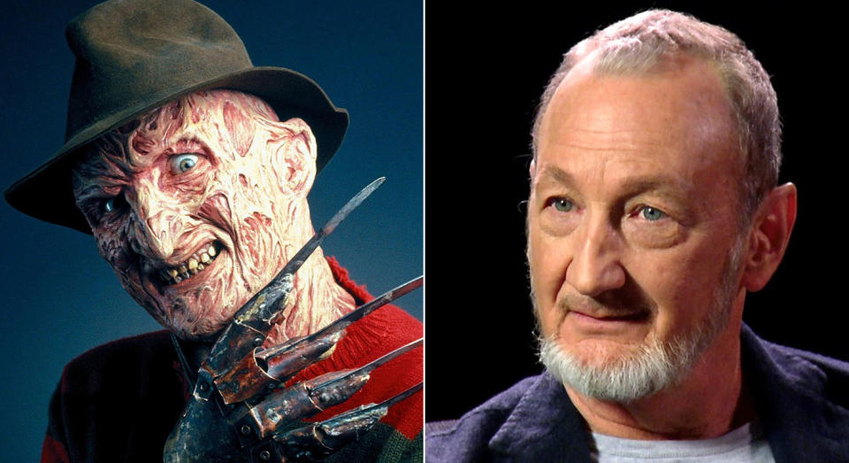 Freddy Krueger as played by Robert Englund.