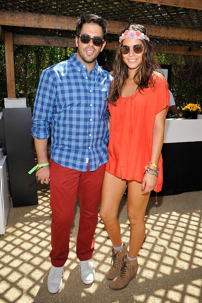 Eli Roth and Lorenza Izzo