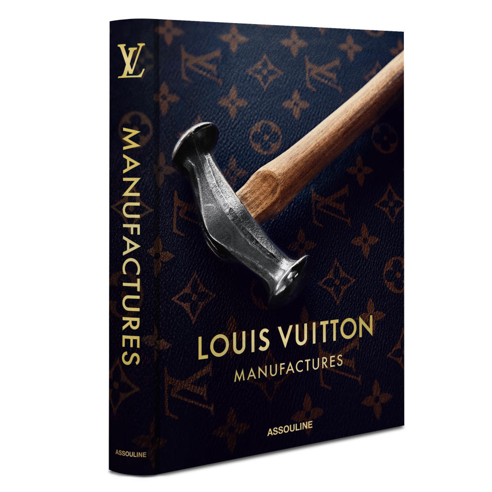 The cover of “Louis Vuitton Manufactures” published by Assouline. - Credit: Courtesy of Louis Vuitton