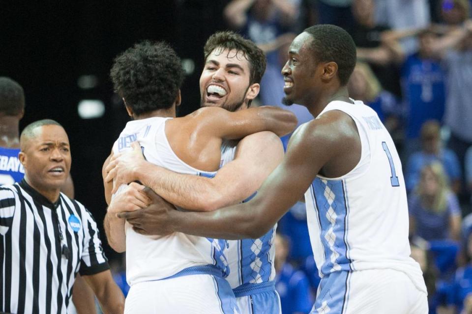 A last-second shot by North Carolina’s Luke Maye knocked Kentucky out of the 2017 NCAA Tournament one game short of the Final Four.