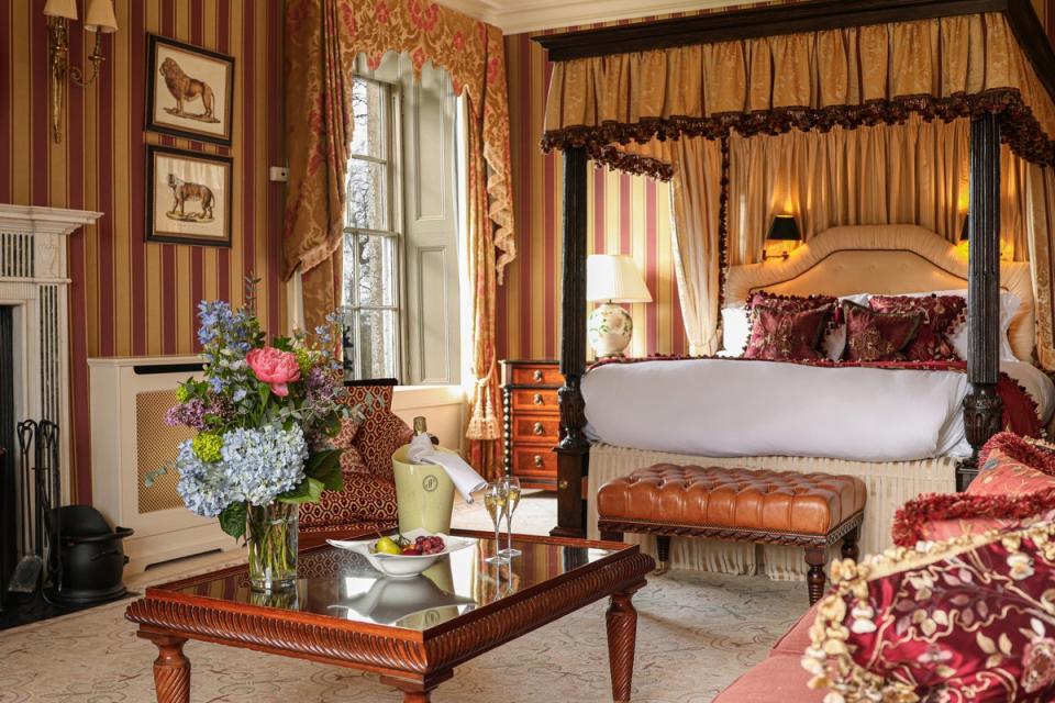 Enjoy the opulence of a Grand Master Suite at Lucknam Park (Lucknam Park Hotel & Spa)