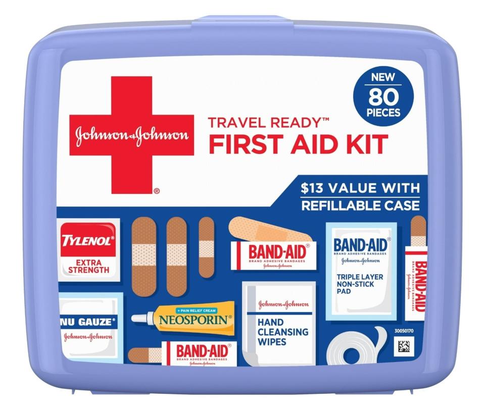 A first aid kit