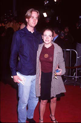 James Fields and Melissa Joan Hart at the Westwood premiere of Miramax's Jackie Brown