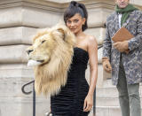 <p>In a bold dress from the collection, <a href="https://people.com/tag/kylie-jenner/" rel="nofollow noopener" target="_blank" data-ylk="slk:Kylie Jenner;elm:context_link;itc:0;sec:content-canvas" class="link ">Kylie Jenner</a> attends Schiaparelli's Spring/Summer 2023 couture show at Paris Fashion Week on Jan. 23.</p>