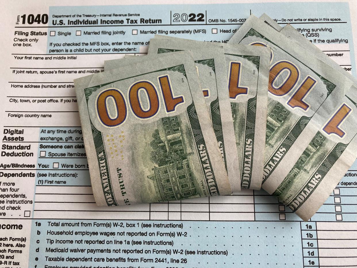 Tax filers are being warned that it's quite possible that many will see smaller refunds when they file 2022 returns than they what they saw last year.