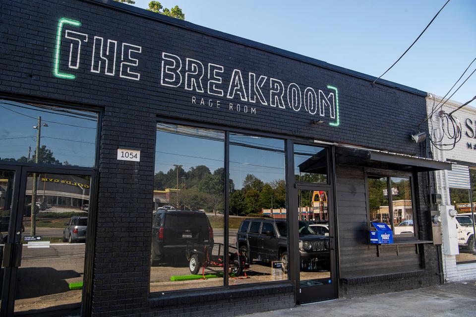 On Sept. 6, The Breakroom opened at 1054 Patton Ave. ― a business that welcomes customers to destroy property to have a good time.