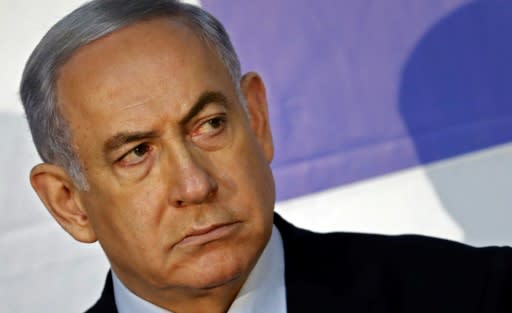 Israeli Prime Minister Benjamin Netanyahu faces a strong electoral challenge from former military chief Benny Gantz