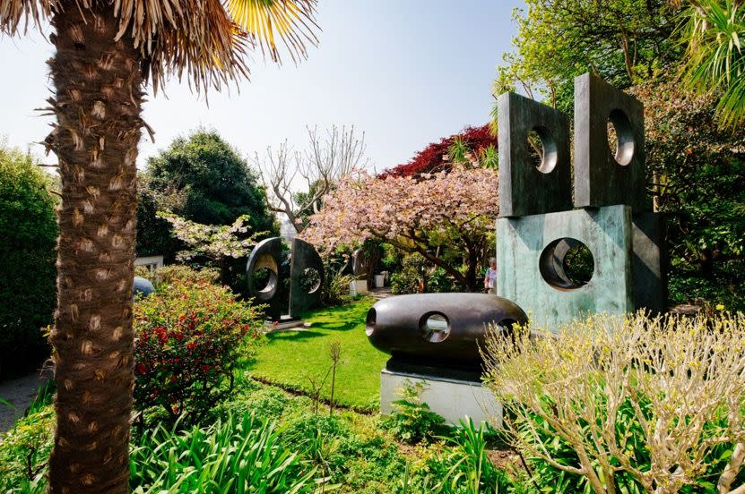 14) See the Barbara Hepworth Museum and Sculpture Garden in Cornwall