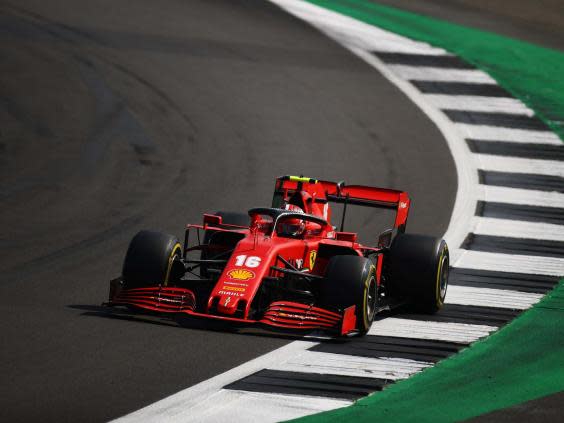 Charles Leclerc drove to an impressive fourth-place finish (Getty)