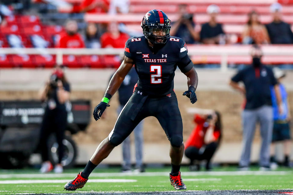 Linebacker Brandon Bouyer-Randle of the Texas Tech Red Raiders