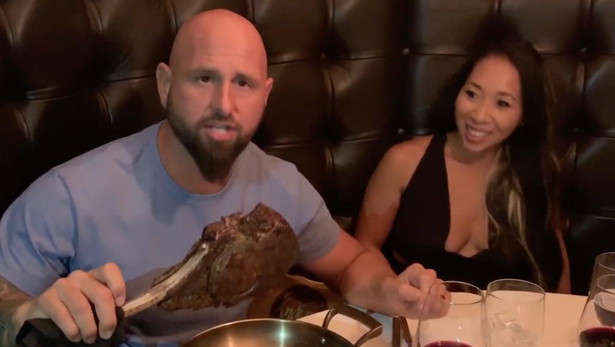 Karl Anderson Destroys Las Vegas Steak