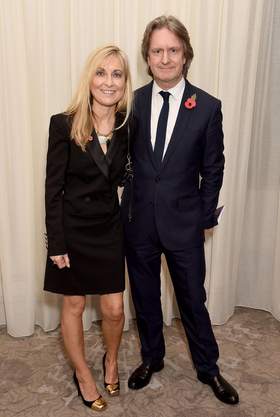 Martin Frizell and his wife, ex-presenter Fiona Phillips (Photo by Dave J Hogan/Dave Hogan/Getty Images)