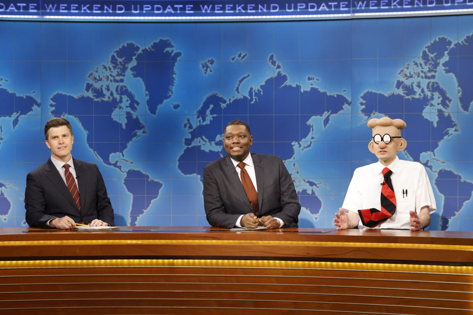 Screenshot from "SNL"