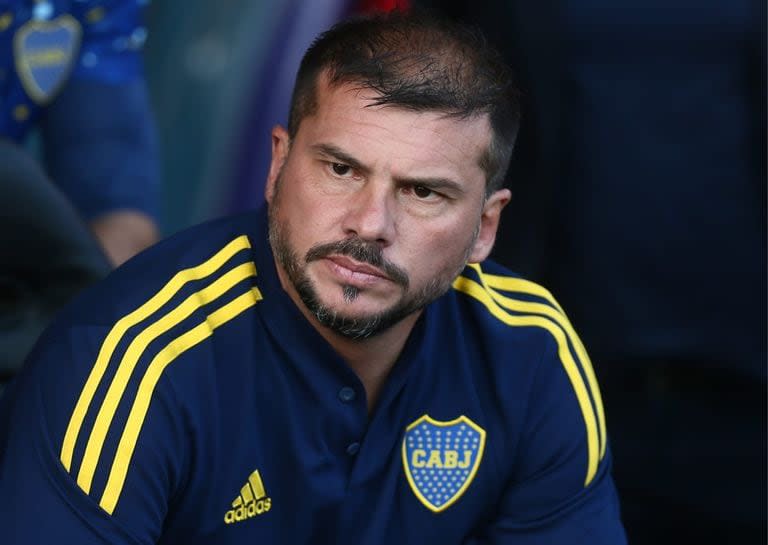 Mariano Herrón, DT interino de Boca