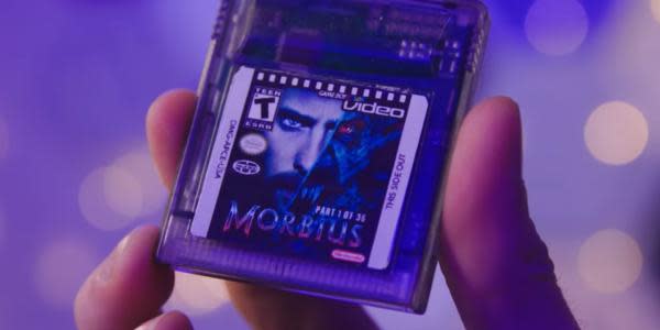 ¡Revivió el cine! Youtuber logró proyectar Morbius en un Game Boy Color
