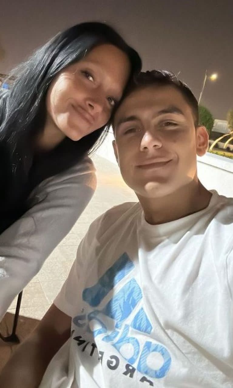 Paulo Dybala y Oriana Sabatini, en Qatar