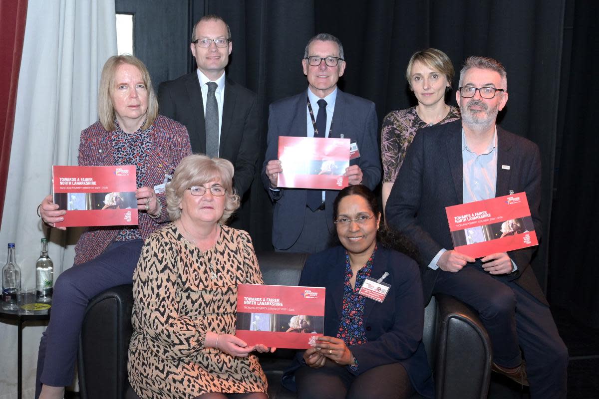 Around 150 delegates from various organisations gathered at Airdrie Town Hall for the launch of Towards a Fairer North Lanarkshire, which is the council’s Tackling Poverty Strategy for 23-26 <i>(Image: North Lanarkshire Council)</i>
