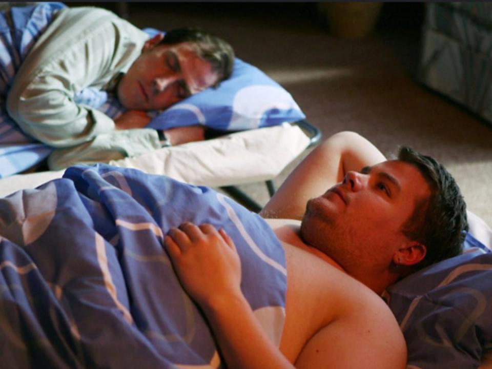 Rob Brydon and James Corden in ‘Gavin & Stacey’ (BBC)