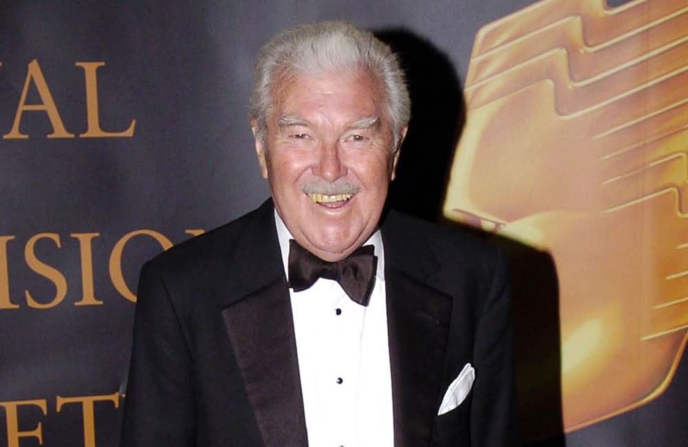 Britain’s most famous sports broadcasters have led a flood of tributes to ‘World of Sport’ presenter Dickie Davies after he died aged 94 credit:Bang Showbiz