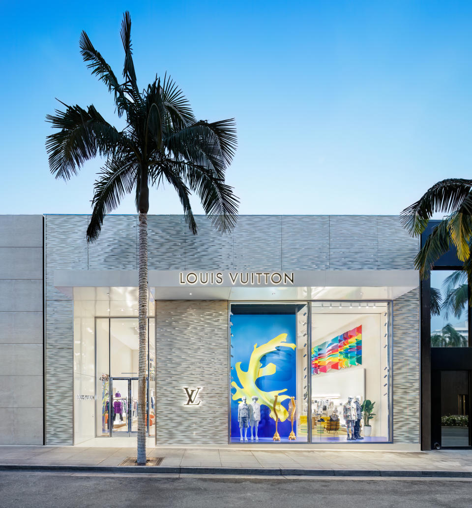 The exterior of the new store on Rodeo Drive. - Credit: Brad Dickson