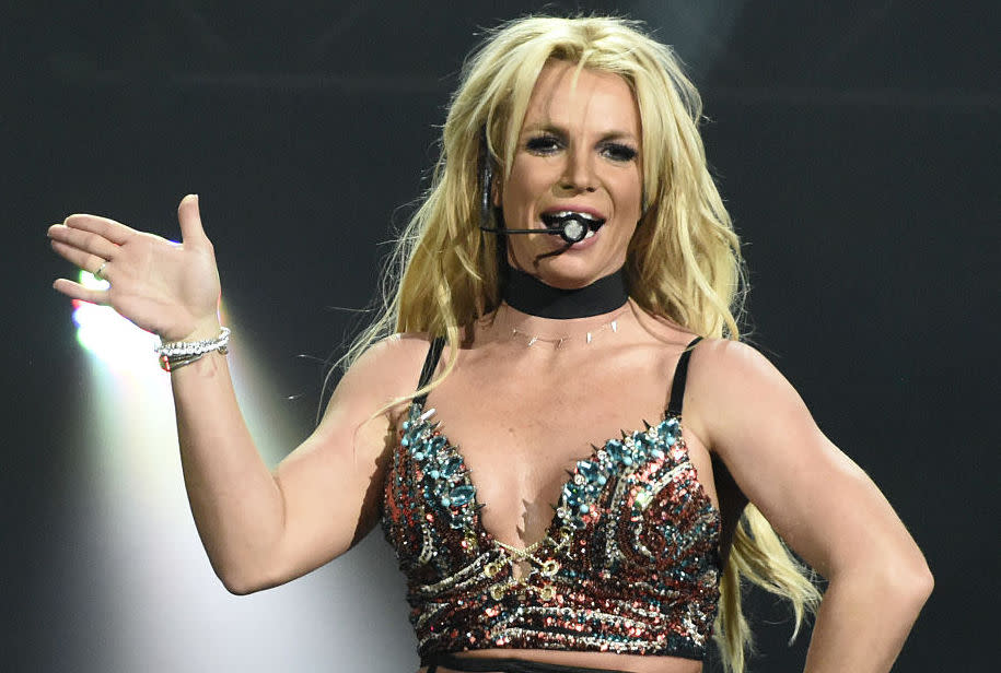 Britney Spears just recreated one of her most iconic video looks on Instagram