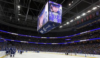 Tampa Bay has the best home record in the NHL at 30-8-1. (Photo by Mike Carlson/Getty Images)