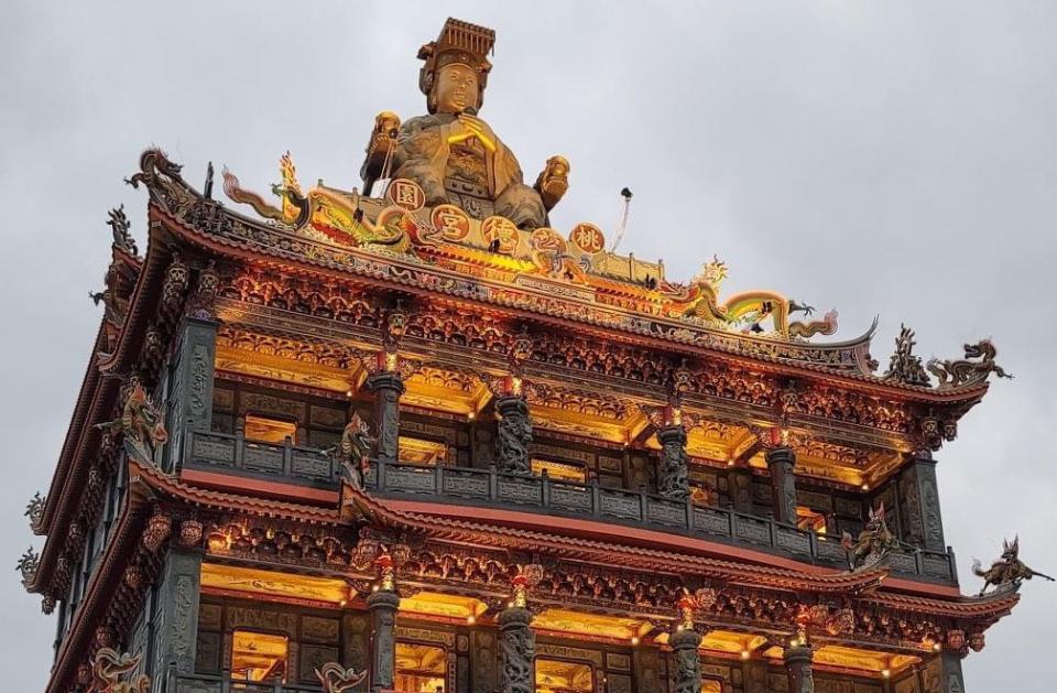 桃園龍德宮香火鼎盛，是北台灣知名的媽祖廟。（圖／信眾提供）