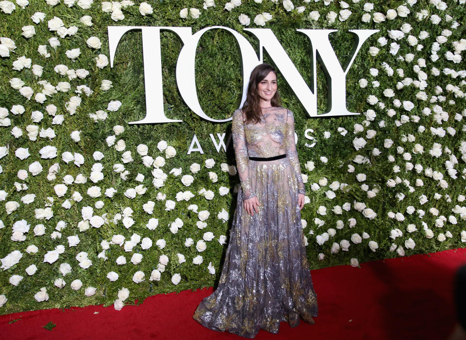 NEW YORK, NY - JUNE 11:  Sara Bareilles attends the 71st Annual Tony Awards at Radio City Music Hall on June 11, 2017 in New York City.  (Photo by Walter McBride/WireImage)
