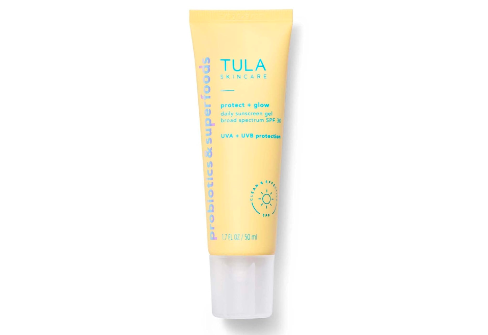 If you like the texture of gel moisturizers, this is the perfect glowy sunscreen option. It’s non-comedogenic, packed with probiotic extracts to help even skin tone over time, and gives your skin that perfect dewy glow without a white cast or tint. SPF 30 will protect your skin from sun damage; just make sure to reapply every two hours to stay protected. Promising review: “This is the second time I've ordered this. I absolutely love it! It goes on so smoothly and makes my skin shimmer & glow. Plus a little goes a long way!” —MeganYou can buy Tula Protect + Glow Daily Sunscreen Gel from Amazon for around $38.