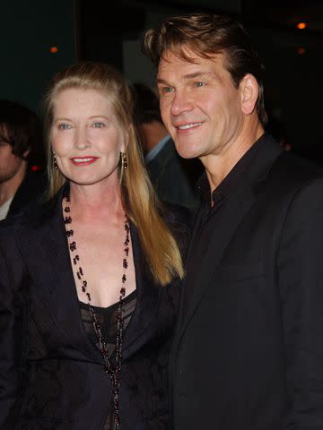 <p>Jon Kopaloff/FilmMagic</p> Patrick Swayze and Lisa Niemi during 'Dirty Dancing: Havana Nights' World Premiere