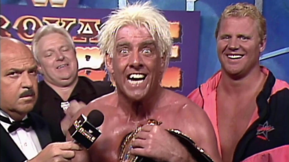 <p> Ric Flair is remembered by many fans as one of the faces of WCW, but most wrestlers would commit multiple felonies to just have the career he did in WWE. He won the WWE Championship in what some consider to be the greatest Royal Rumble in '92, and he had some WrestleMania bangers, both during that early '90s run and much later. Don't sleep on those years of great work in WCW though. That's the Nature Boy's Prime. Woooooooooo! </p>