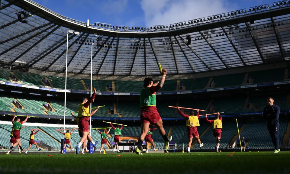 <span>The RFU will focus on plans to overhaul Twickenham.</span><span>Photograph: Dan Mullan/The RFU Collection/Getty Images</span>