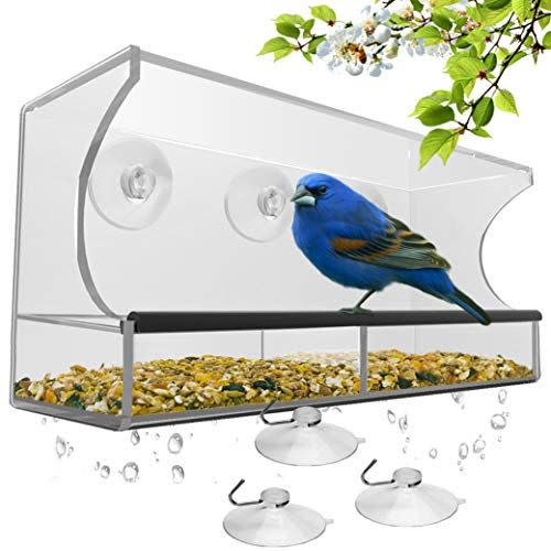 3) Window Bird Feeder