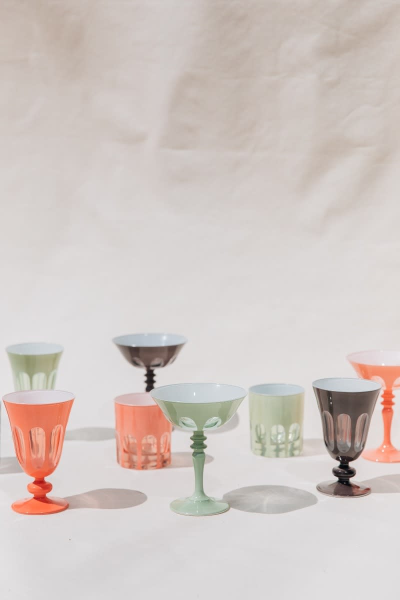 Our Favorite Colorful Glass Pieces for Your Tabletop