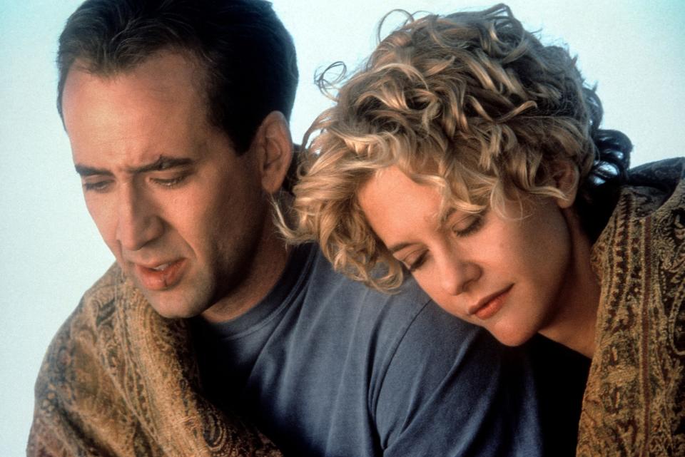 Nic Cage and Meg Ryan in "City of Angels"