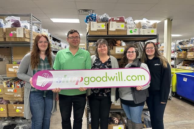 <p>Goodwill Industries of North Central PA, Inc.</p> Lily Larson Senior Ecommerce manager, Chad Smith VP of E-commerce and Technology, Vicki Krivak ShopGoodwill Manager, Brianna Myers ShopGoodwill Manager and Christina Wallace Shipping Supervisor.