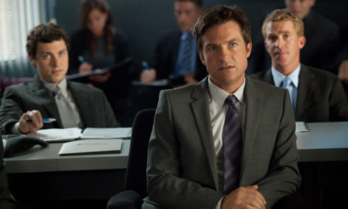 <p>Jason Bateman as Nick, an executive who is manipulated into jumping through hoops in order to get a promotion that his boss never intended to give him in 'Horrible Bosses'.</p>