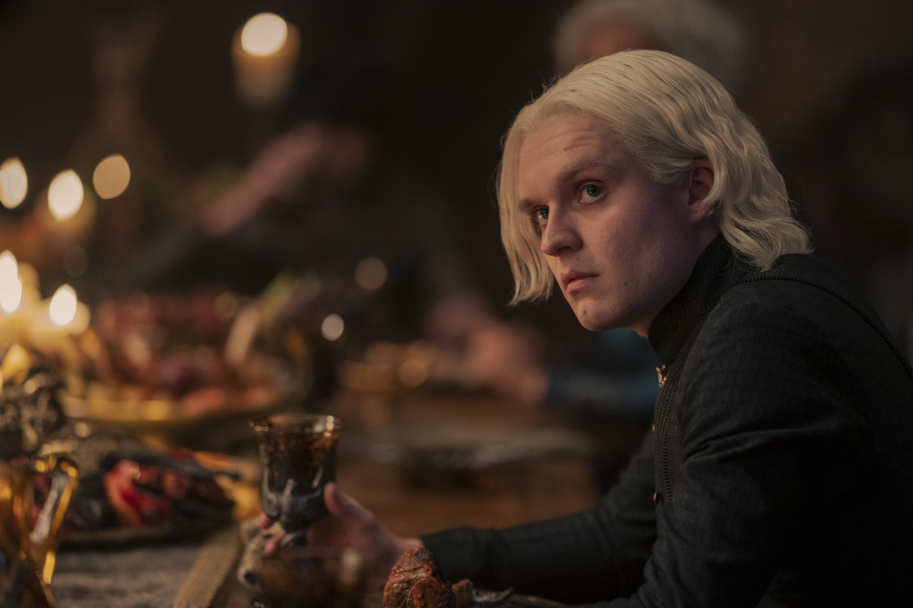 Tom Glynn-Carney as Prince Aegon Targaryen in House of the Dragon