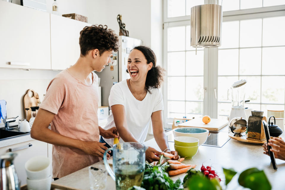 Many parents say they're enjoying being able to spend more time with their children. (Photo: Getty Creative stock)