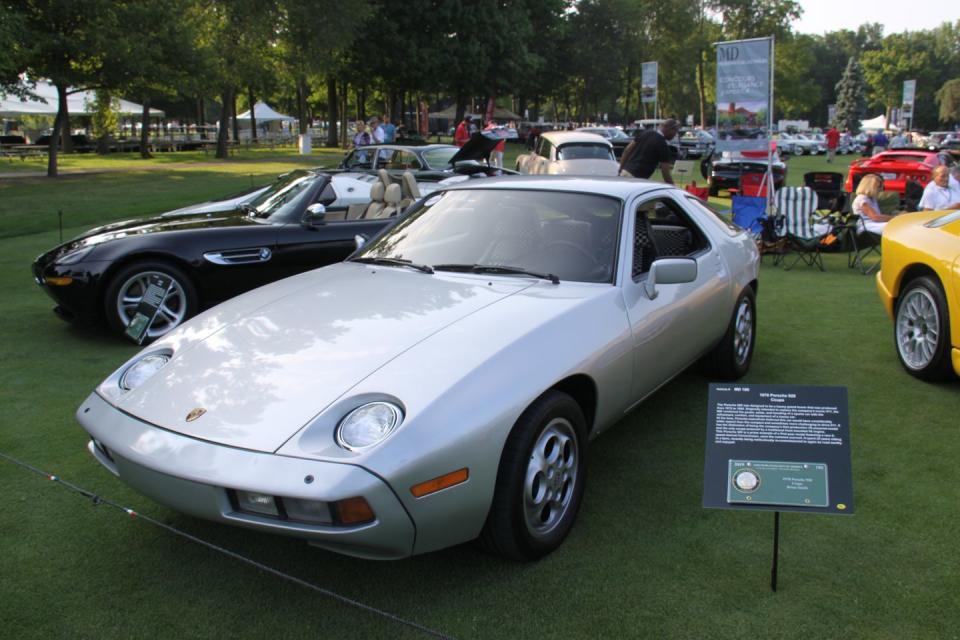 <p>This is not just any 928, Porsche's onetime front-engined GT car. It was built during the first year of production and came equipped with a five-speed manual gearbox, no sunroof, and checkered Pasha upholstery. If you can get over that whole "Porsche thought replacing the 911 with the eight-cylinder, front-engined 928 was a good idea" thing, this is one sweet vintage 928. It reportedly spent 25 years stored in an actual barn before a recent recommissioning.<em>—Kevin A. Wilson</em><br></p>