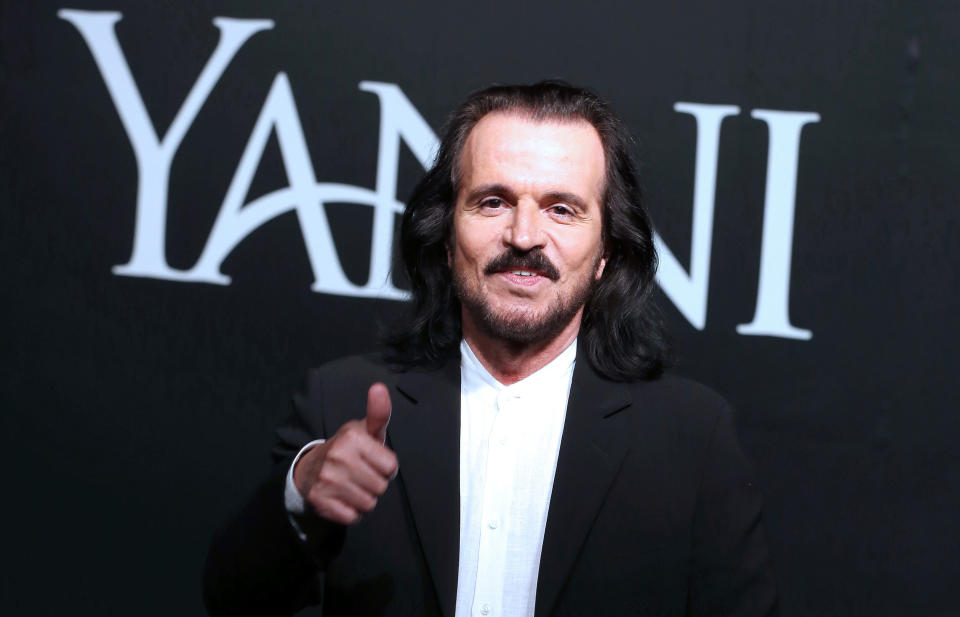 This is the&nbsp;musician Yanni, with an &ldquo;i,&rdquo; not a &ldquo;y.&rdquo; (Photo: YASSER AL-ZAYYAT via Getty Images)