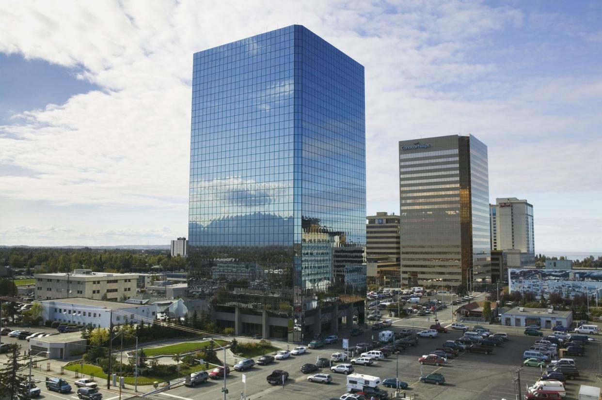 robert atwood building and conoco phillips buildings