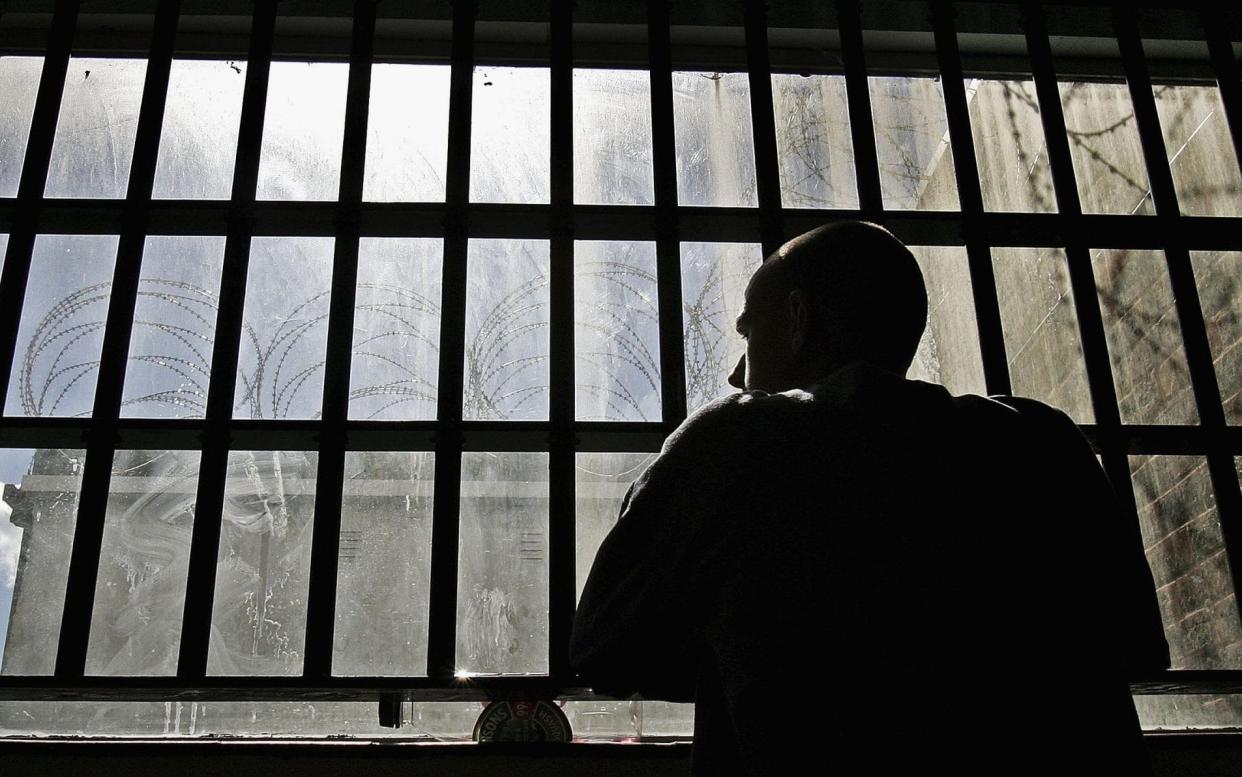 Inmates at the prison have taken part in a 'digitalisation project' - Getty Images