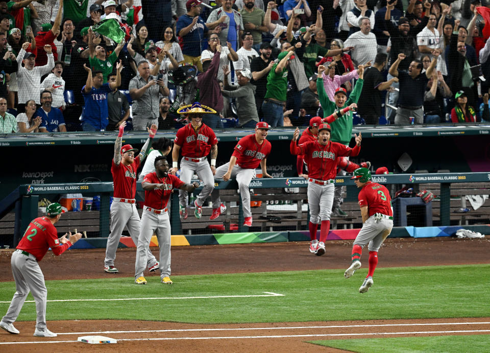 Luis Urías揮出3分彈。（Photo by Gene Wang/Getty Images）