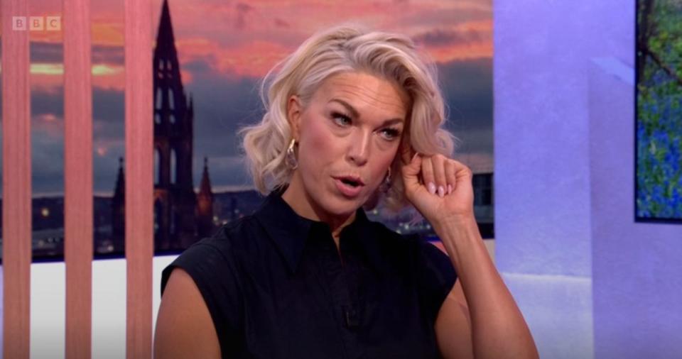 hannah waddingham on the one show